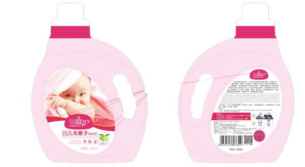 貝愛(ài)護(hù)嬰兒無(wú)患子洗衣��?008ml