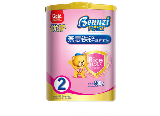 貝努滋燕麥鐵鋅優(yōu)護營養(yǎng)米粉