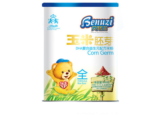 貝努滋DHA復合益生元玉米胚芽紙聽