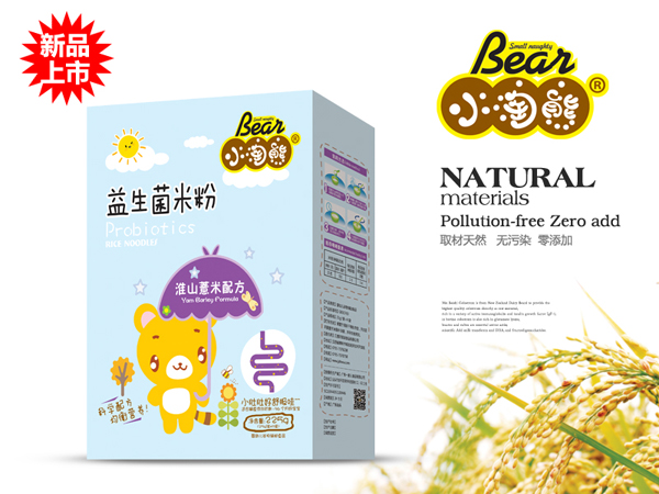 小淘熊淮山薏米益生菌米粉a