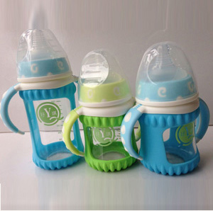 玗琪全自動(dòng)防摔玻璃奶瓶150ML