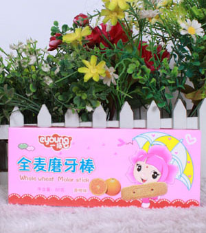 一揚香橙味全麥磨牙棒80克