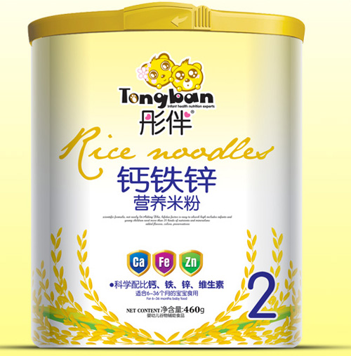 彤伴鈣鐵鋅營養(yǎng)米粉桶裝