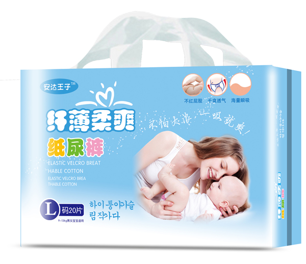 安達(dá)王子纖薄柔爽紙尿褲L