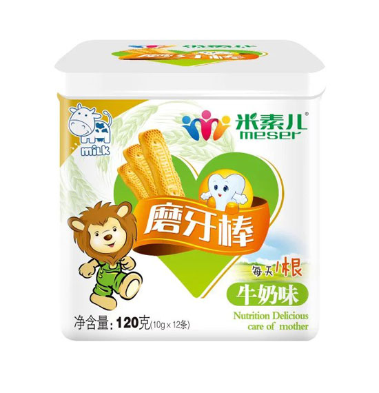 米素兒牛奶味磨牙棒