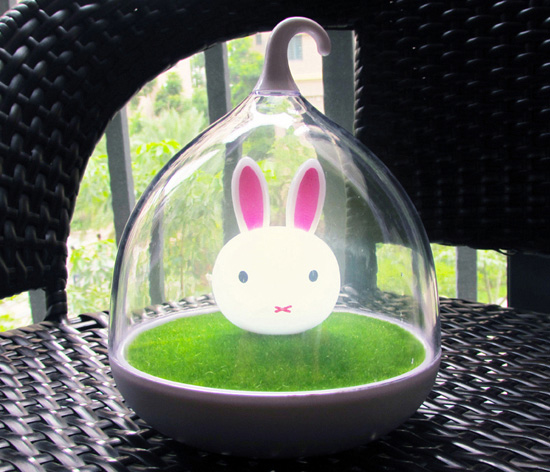 柯麗雅充電小兔鳥籠燈