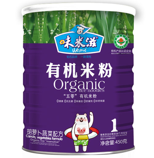 味米滋胡蘿卜蔬菜有機米粉1段