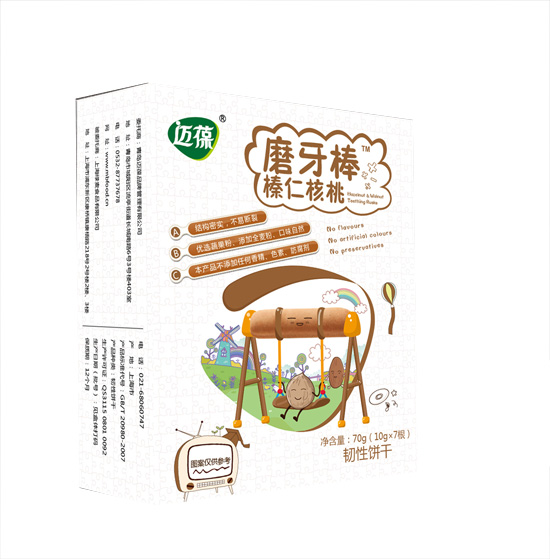 邁葆榛仁核桃磨牙棒