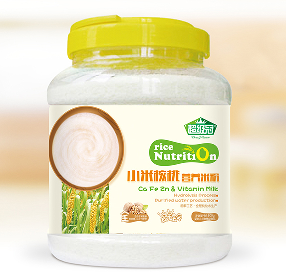 超級冠小米核桃營養(yǎng)米粉