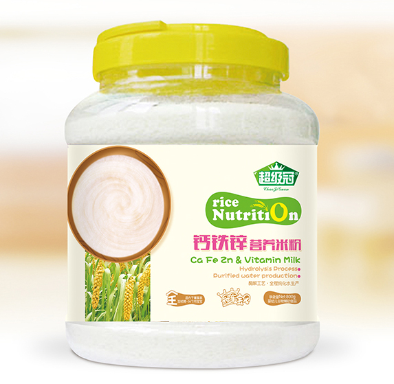 超級冠鈣鐵鋅營養(yǎng)米粉