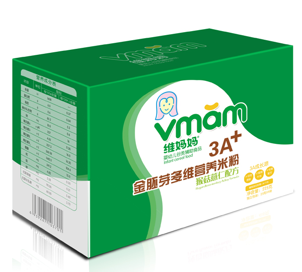 維媽媽猴頭菇薏仁3A金胚芽多維營養(yǎng)米粉