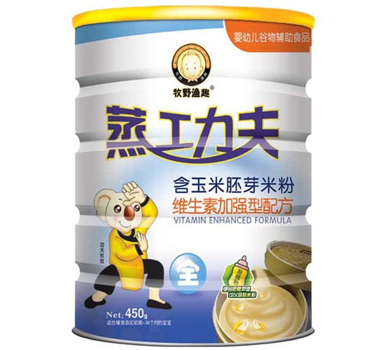 牧野漁趣蒸功夫米粉維生素加強(qiáng)型配方聽裝