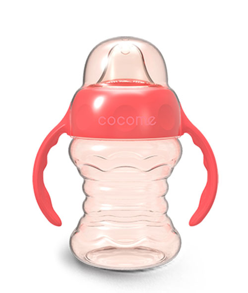 可可萌波紋鴨嘴學(xué)飲杯