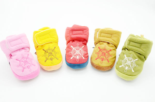 愛嬰童布面寶寶鞋